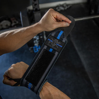 Heavy-Duty Wrist Wraps for Weightlifting - 18" and 24" Support for Fitness, CrossFit, Powerlifting, and Gym Workouts